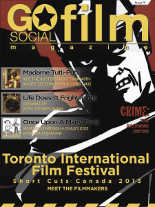 TIFF 2013 – Toronto Fest Short Films In Go Social Film Magazine On iPad and iPhone Worldwide